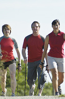 Nordic Walking rund um Leipheim und Günzburg im schönen Donau-Gebiet... und der Urlaub ist perfekt