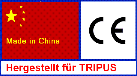 Ein Tripusprodukt in China hergestellt Ein Tripusprodukt in China hergestellt